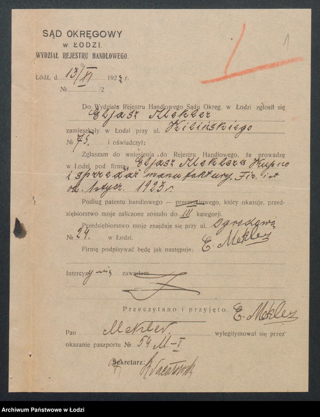 Obraz 3 z jednostki "Eljasz Mekler- kupno i sprzedaż manufaktury"