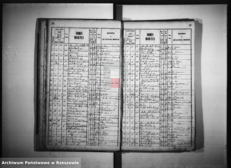 image.from.unit.number "Księga zgonów - Giedlarowa"