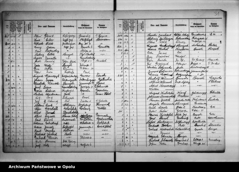 Obraz 20 z jednostki "Inwaliden und Angestellten-Versicherungs Acten"