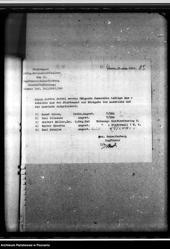 Obraz 19 z jednostki "Stadtwacht - 2. Zug. Allgemeines"