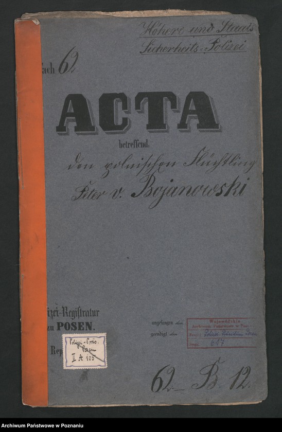 Obraz 2 z jednostki "A. betr. Peter von Bojanowski"