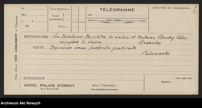 image.from.unit.number "Barbey-Ador F. (poseł Szwajcarii w Belgii); L.9 (odpowiedzi)"