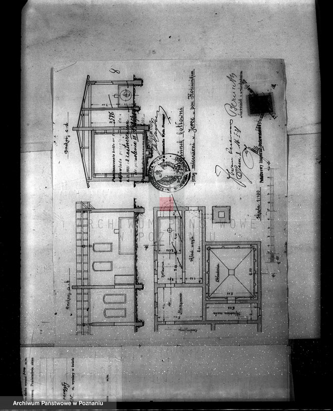 Obraz 11 z jednostki "Mleczarnia parowa w Jerce pow. kościański własność Otton Bermuth z Borowa nr woj. kotła 1816"