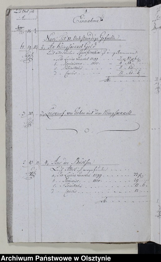 image.from.unit.number "Kirchen Casse Rechnung über Einnahme und Ausgabe"