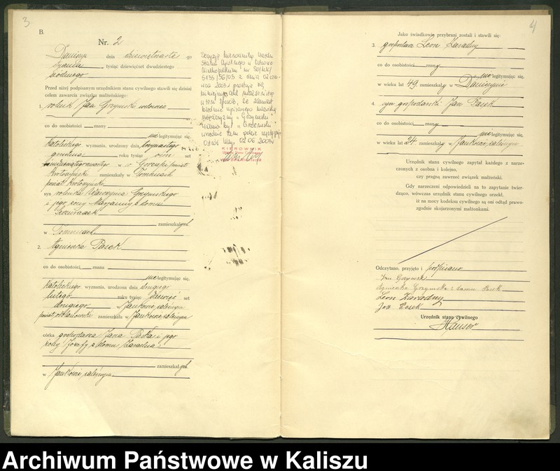 Obraz 5 z jednostki "[Księga małżeństw]"
