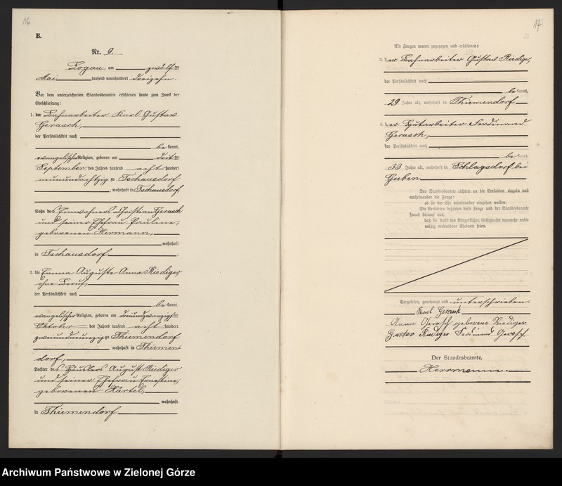 Obraz 11 z jednostki "[Księga małżeństw]"