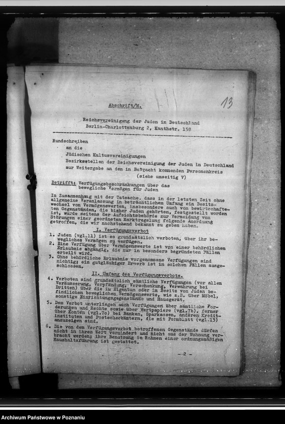 Obraz 17 z jednostki "Rundschreiben der Sparkassen und Giroverbandes Wartheland"