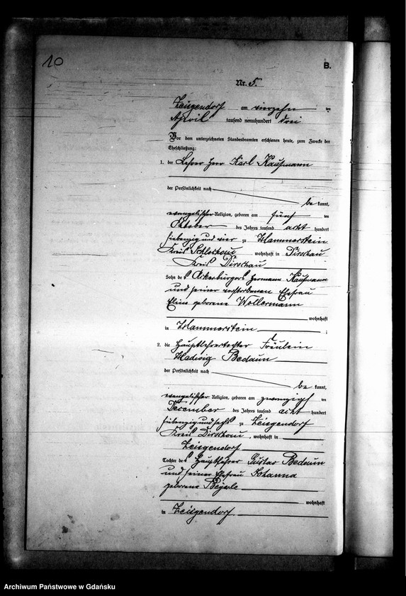 image.from.unit.number "Księga małżeństw"