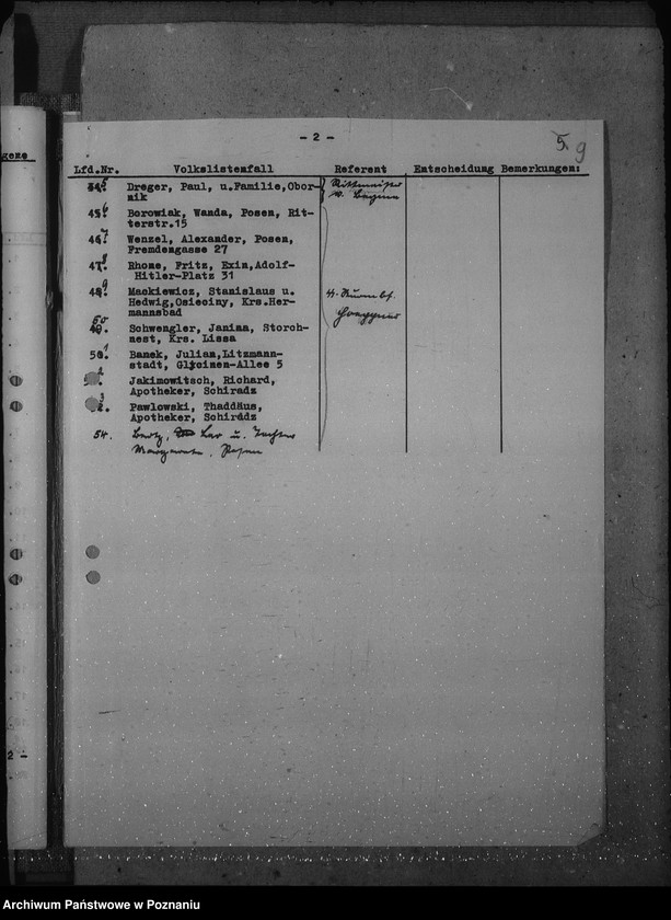 Obraz 13 z jednostki "Achte Sitzung der Zentralstelle der Deutschen Volksliste beim Reichsstatthalter"