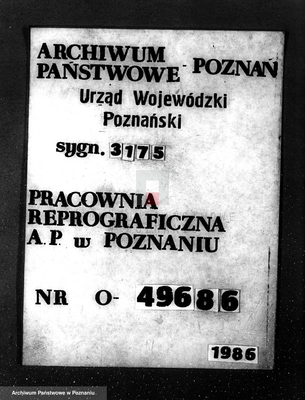 Obraz 1 z jednostki "Plan zalesiania majątków w powiecie czarnkowskim"