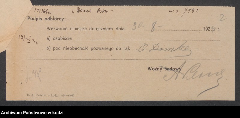 Obraz 4 z jednostki "Oskar Domke – sklep rzeźniczy"