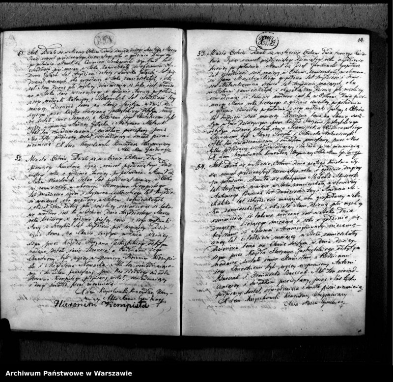 image.from.unit.number "Akta urodzeń, małżeństw i zgonów"