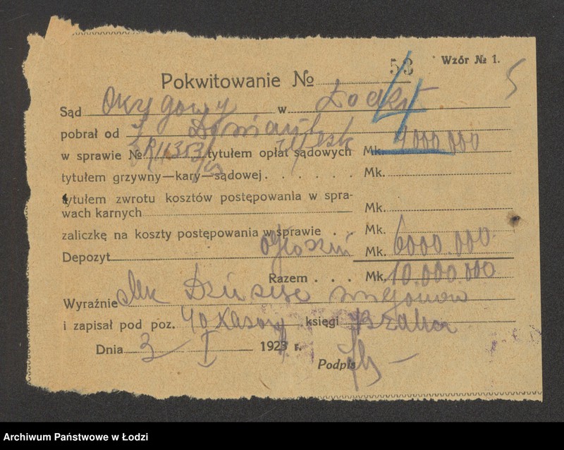 Obraz 7 z jednostki "Jakób Dymant – sprzedaż towarów kolonialnych, delikatesów i mydła"