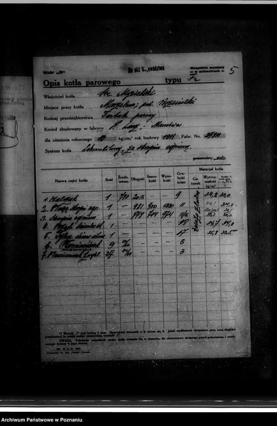 Obraz 9 z jednostki "Tartak parowy w Marzelewie powiat wrzesiński nr woj. 4840"