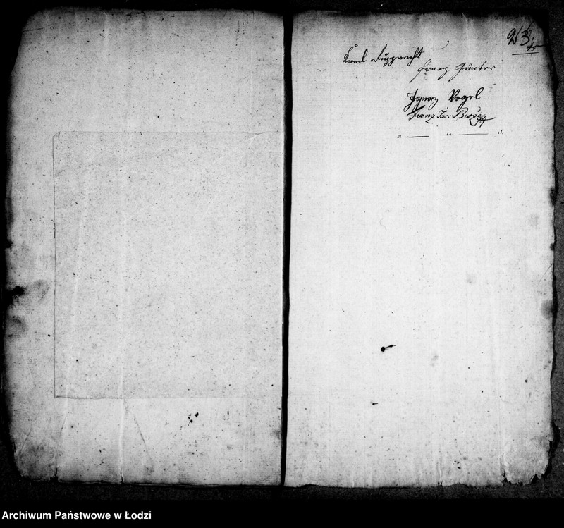 Obraz 20 z jednostki "Akta ławnika czynnego osady fabrycznej tyczące się cechu tkackiego"