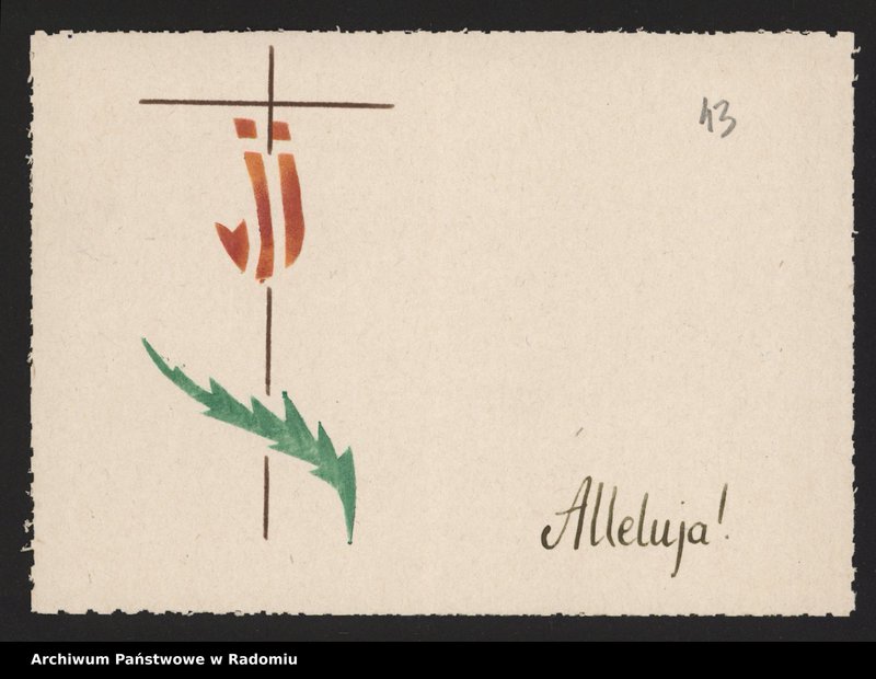 Obraz 2 z kolekcji "Kartki Wielkanocne"