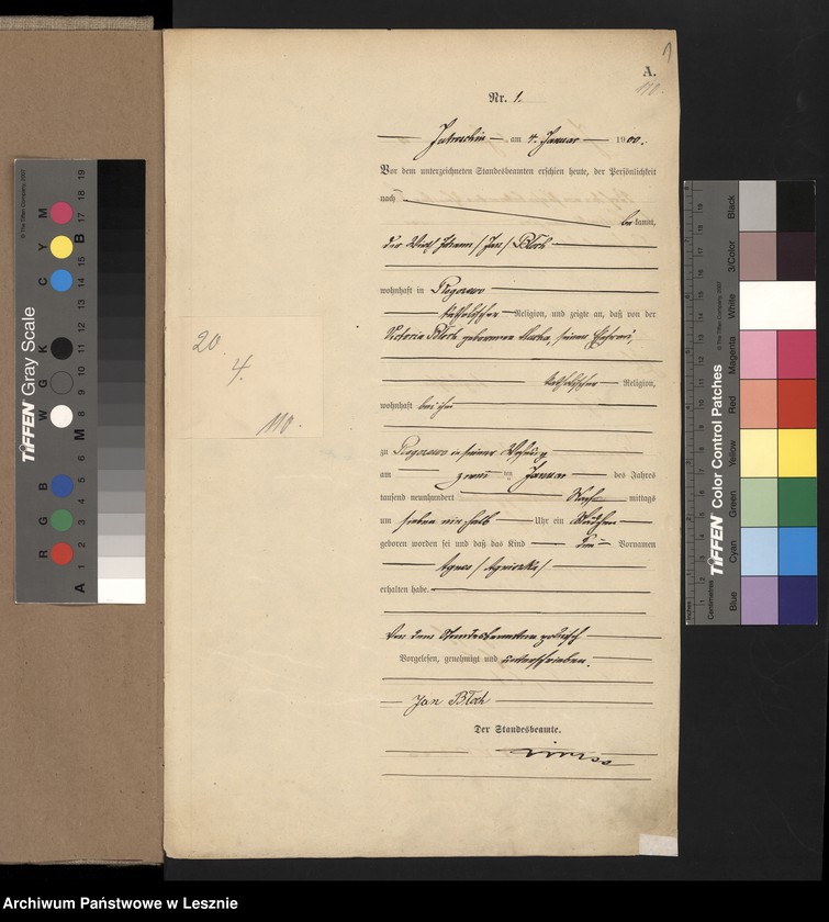 Obraz 4 z jednostki "[Księga urodzeń]"