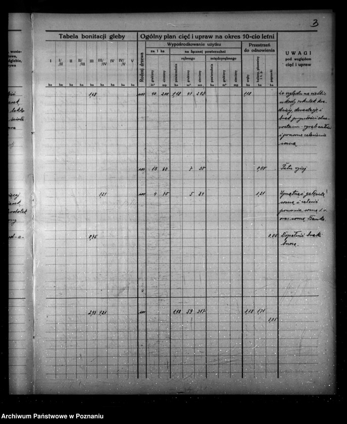 Obraz 7 z jednostki "Program urządzenia gospodarstwa leśnego dla lasu majątku Borowy-Młyn w powiecie międzychodzkim/"