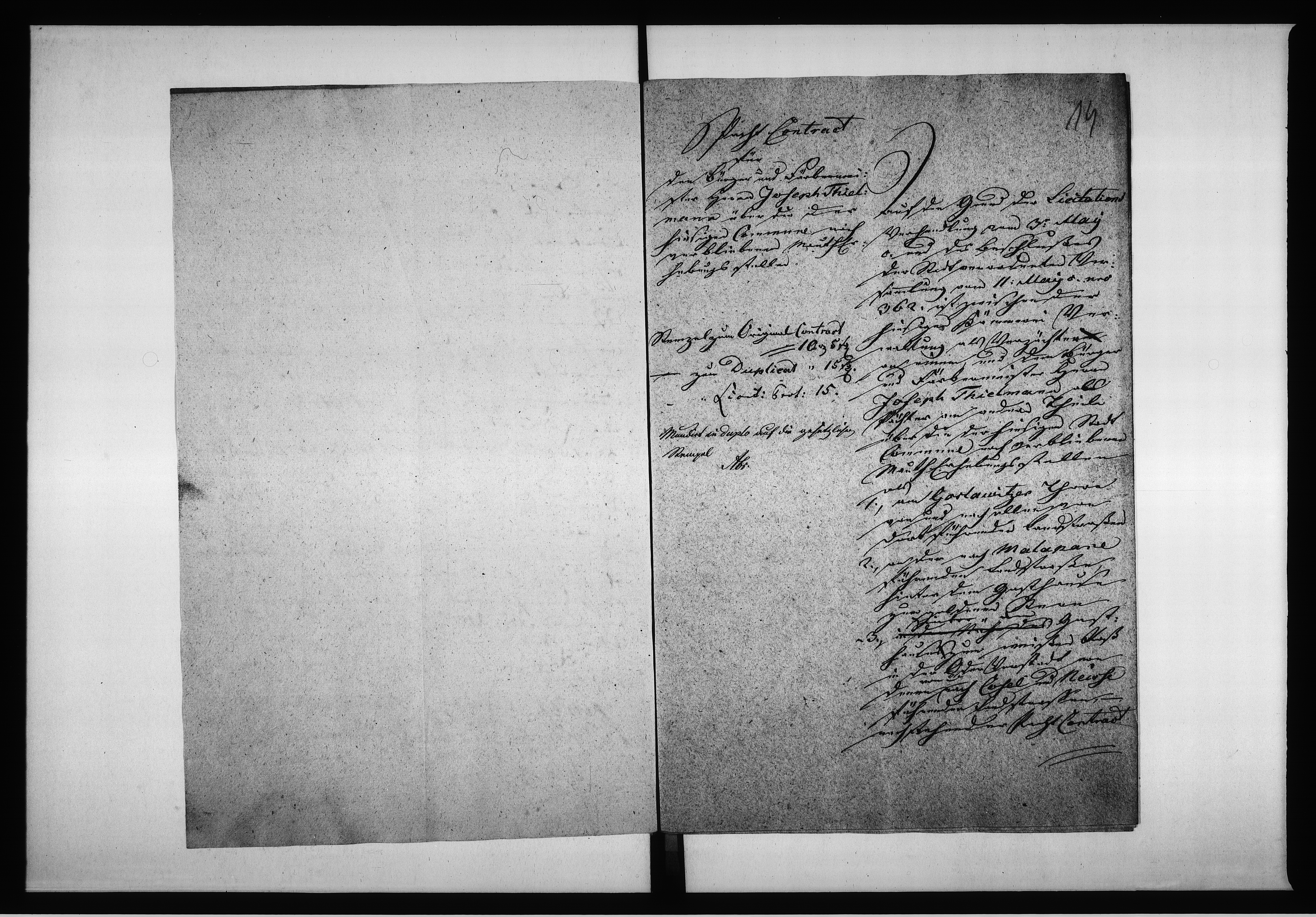 Obraz 12 z jednostki "Acta des Magistrats zu Oppeln betreffend: die Verpachtung der der hiesigen Stadt-Commune nach verbleibenden Mauth-Erhebungsstellen de Anno 1838"