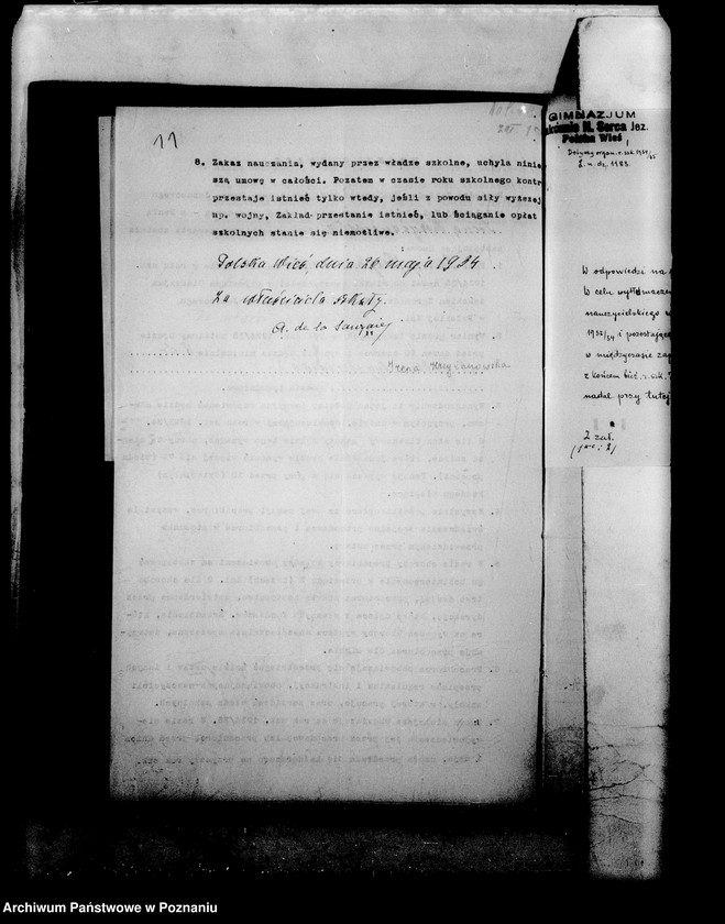 Obraz 13 z jednostki "Prywatne Gimnazjum Najświętszego Serca Jezusowego Polska Wieś"