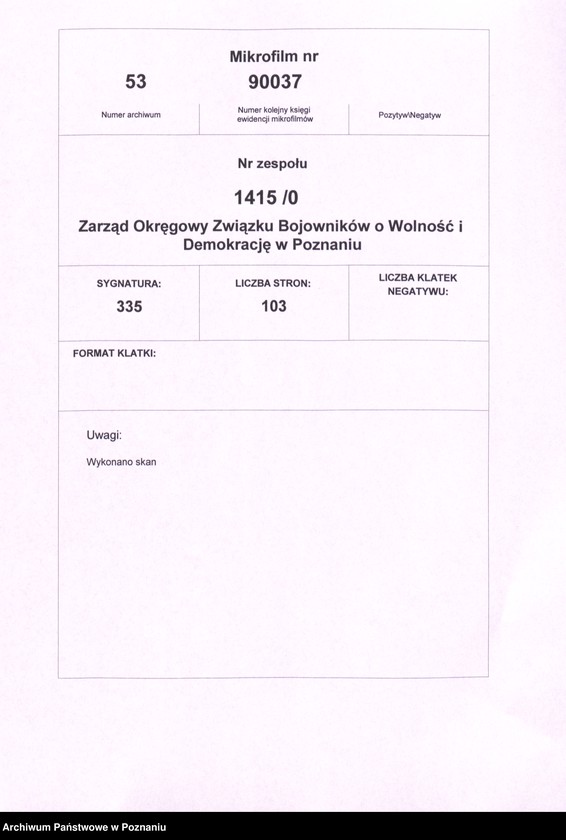 Obraz 5 z jednostki "Popularyzacja postępowych tradycji walk o narodowe i społeczne wyzwolenie. /Obchody rocznic, wystawy, referaty okolicznościowe, spotkania, sesje popularno - naukowe, konkursy/."