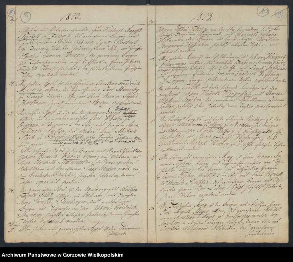 image.from.unit.number "Duplikate der Kirchenbücher der Hauptkirche zu Landsberg an der Warthe"