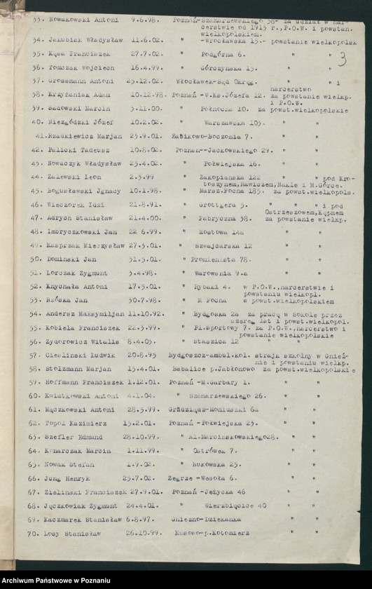 image.from.unit.number "Wnioski o odznaczenia krzyżem i medalem niepodległości."