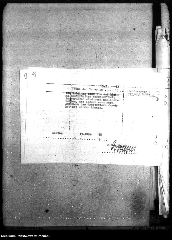 Obraz 15 z jednostki "Unterbringung der Staatlichen Polizeiverwaltung in Leslau (Włocławek)"