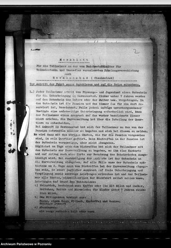 Obraz 6 z jednostki "Erholungsanstalt in Hermannsbad - Ciechocinek - für Volksdeutsche und Umsiedler"