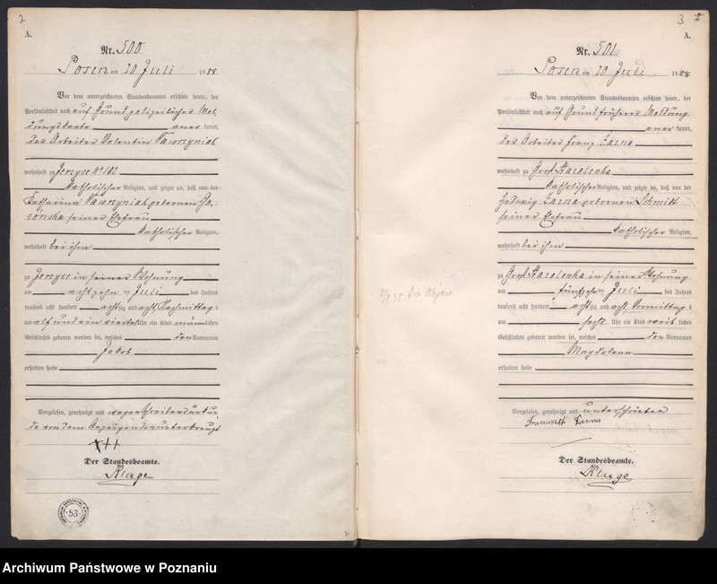 Obraz 5 z jednostki "Księga urodzeń t. II"