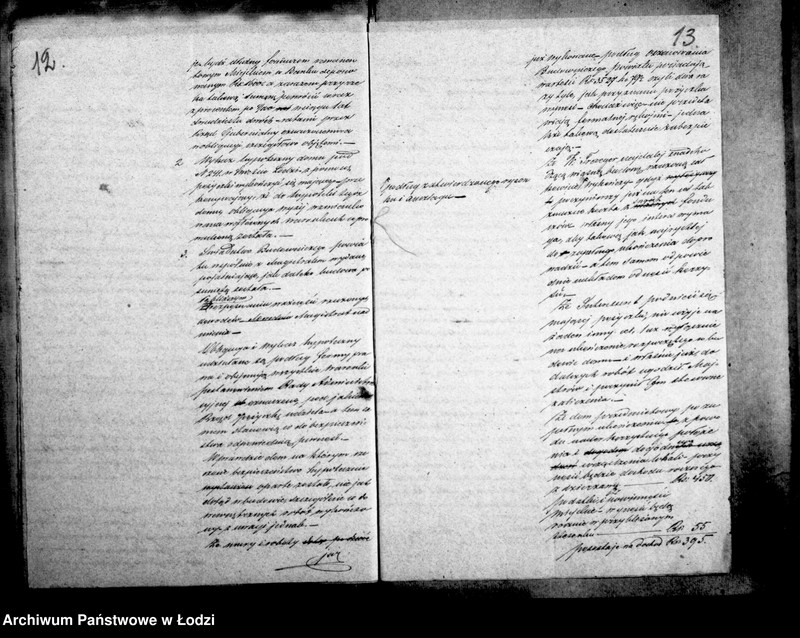 Obraz 14 z jednostki "Akta tyczące się pożyczki Franciszka Traegera"