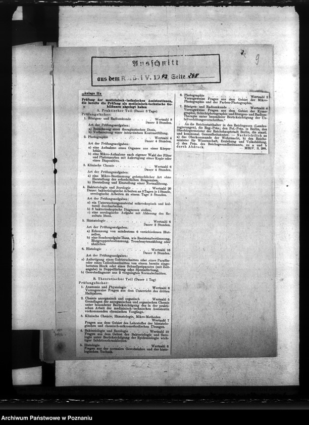 Obraz 13 z jednostki "Medizinal - technische Gehilfinnen"