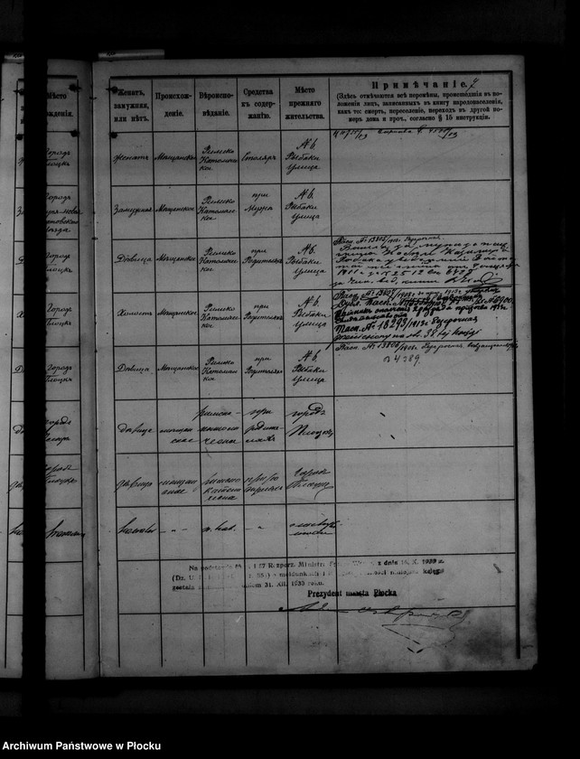 image.from.unit.number "[Księga zamknięta ludności stałej miasta Płocka - ul. Kolegialna nr 14]"