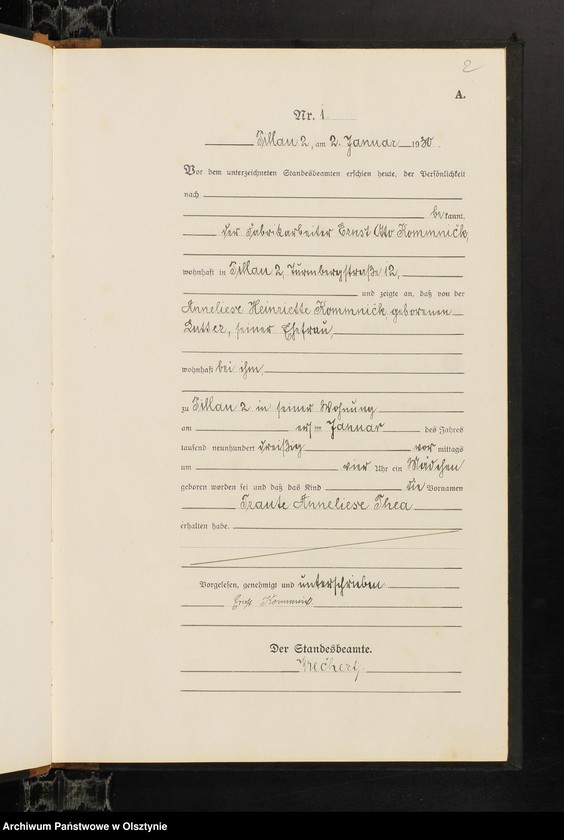 image.from.unit.number "Geburts-Haupt-Register Nr 1 - 54 i 1 - 59"