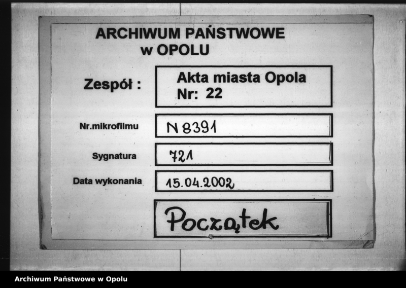 Obraz 1 z jednostki "Kunststeinstufen Erweiterungsbau des Rathauses B[an]d VIII"