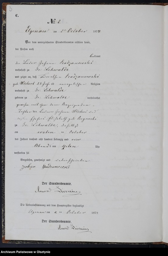 image.from.unit.number "Sterbe-Neben-Register Nr 1 - 18"