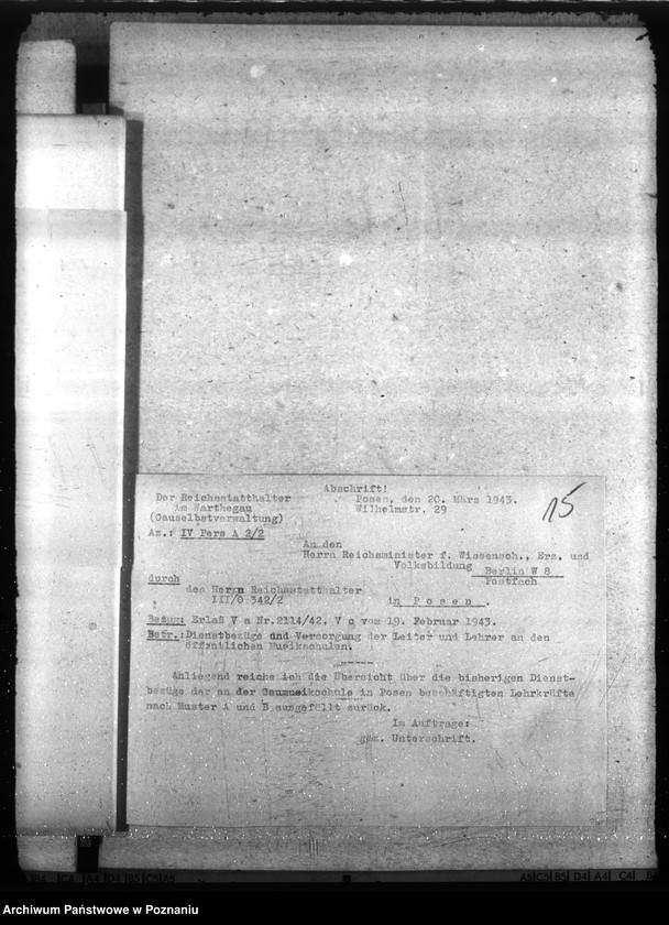 Obraz 19 z jednostki "Musikschulen. Denkschrift über die Gründung der Orchesterschulen"