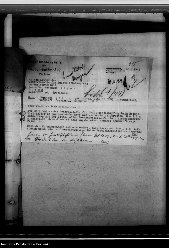 Obraz 19 z jednostki "Rauschgiftsuchtbekämpfung"