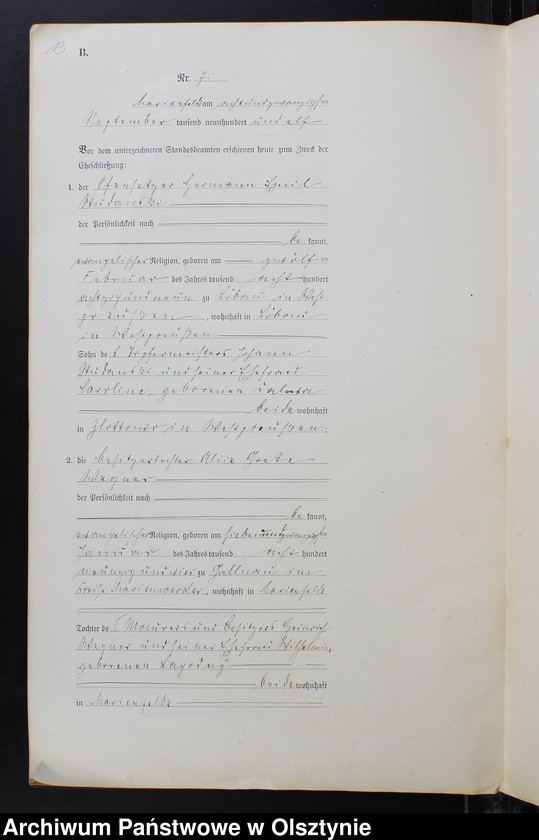 image.from.unit.number "Heiraths-Neben-Register Nr 1 - 12"