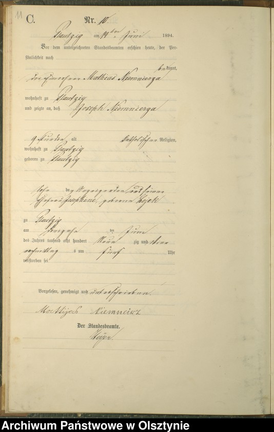 image.from.unit.number "Sterbe-Haupt-Register Nr 1 - 22"