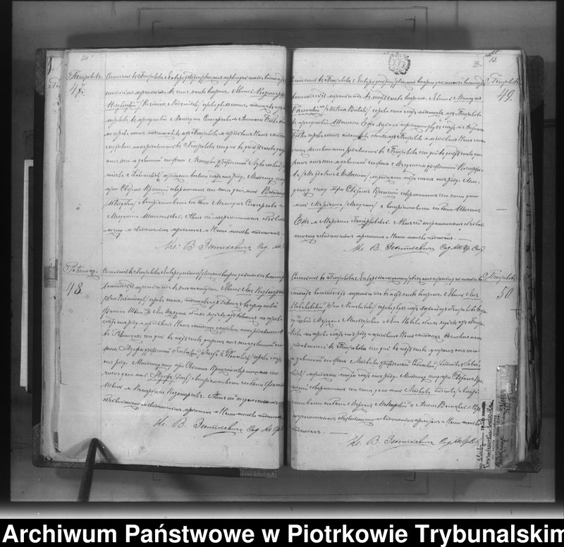 Obraz 15 z jednostki "[Księga duplikat aktów urodzonych, zaślubionych i zmarłych]"