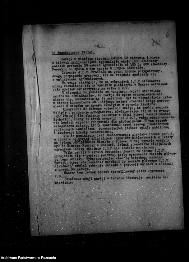 Obraz 10 z jednostki "Sprawozdania z życia mniejszości narodowych za okres od stycznia do czerwca 1935 r."