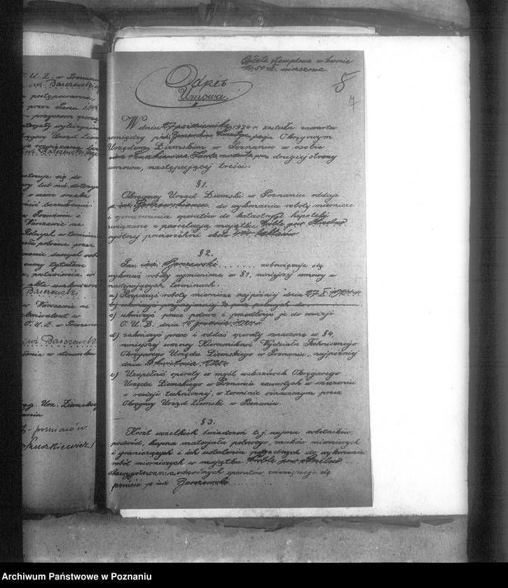 Obraz 12 z jednostki "Postępowanie techniczne /przy parcelacji majątku/ Wróble powiatu mogileńskiego"