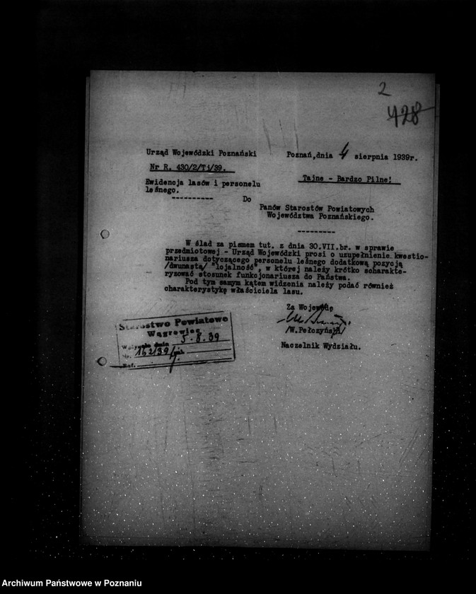 image.from.unit.number "/Ewidencja lasów i personelu leśnego - generalia, tajne/"
