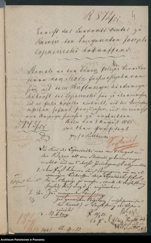 Obraz 7 z jednostki "A. betr. Josef von Łopaciński"