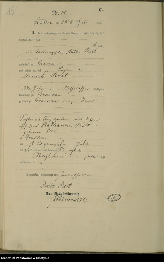 image.from.unit.number "Sterbe-Haupt-Register Nr 1 - 32"