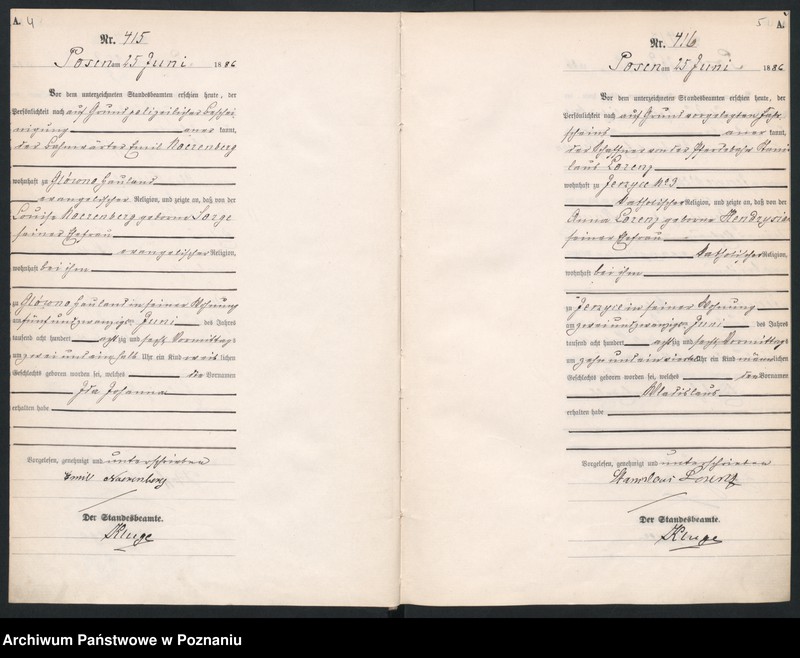 Obraz 6 z jednostki "Księga urodzeń t. II"