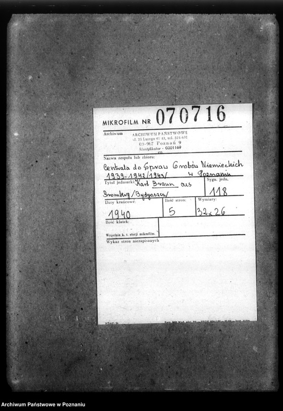 Obraz 2 z jednostki "Karl Brams aus Bromberg (Bydgoszcz)"