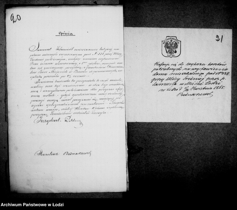 Obraz 18 z jednostki "Akta w przedmiocie pożyczki Samuela Schmidta"