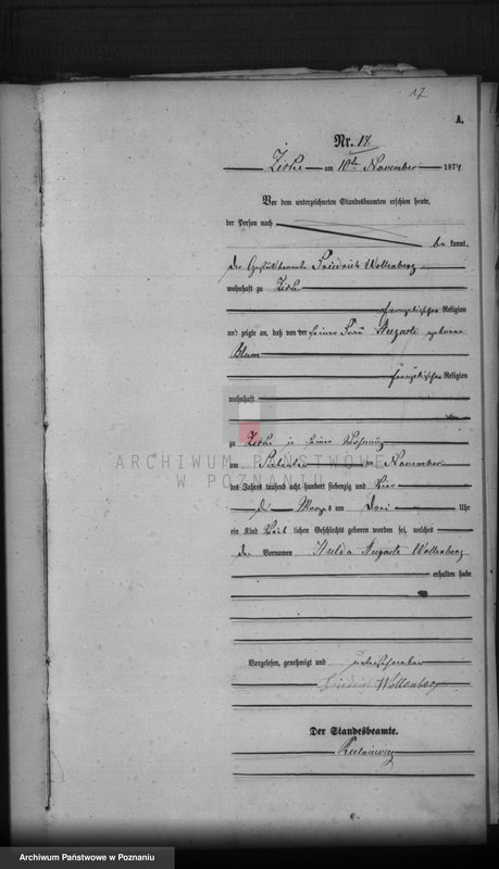 Obraz 19 z jednostki "Księga urodzeń"